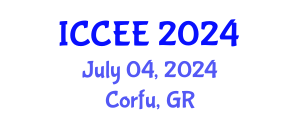 International Conference on Computer and Electrical Engineering (ICCEE) July 04, 2024 - Corfu, Greece