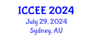 International Conference on Computer and Electrical Engineering (ICCEE) July 29, 2024 - Sydney, Australia