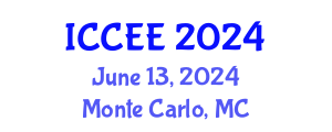 International Conference on Computer and Electrical Engineering (ICCEE) June 13, 2024 - Monte Carlo, Monaco