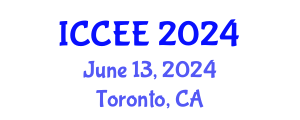 International Conference on Computer and Electrical Engineering (ICCEE) June 13, 2024 - Toronto, Canada