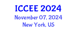 International Conference on Computer and Electrical Engineering (ICCEE) November 07, 2024 - New York, United States
