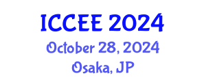 International Conference on Computer and Electrical Engineering (ICCEE) October 28, 2024 - Osaka, Japan