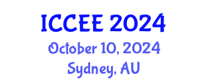 International Conference on Computer and Electrical Engineering (ICCEE) October 10, 2024 - Sydney, Australia