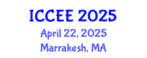 International Conference on Computer and Electrical Engineering (ICCEE) April 22, 2025 - Marrakesh, Morocco