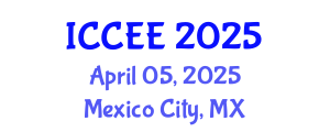 International Conference on Computer and Electrical Engineering (ICCEE) April 05, 2025 - Mexico City, Mexico