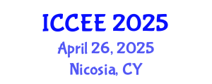 International Conference on Computer and Electrical Engineering (ICCEE) April 26, 2025 - Nicosia, Cyprus