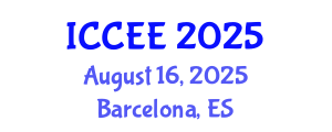 International Conference on Computer and Electrical Engineering (ICCEE) August 16, 2025 - Barcelona, Spain