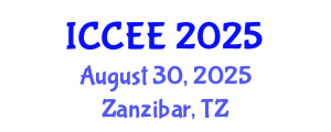 International Conference on Computer and Electrical Engineering (ICCEE) August 30, 2025 - Zanzibar, Tanzania