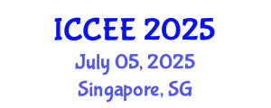 International Conference on Computer and Electrical Engineering (ICCEE) July 05, 2025 - Singapore, Singapore