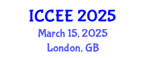 International Conference on Computer and Electrical Engineering (ICCEE) March 15, 2025 - London, United Kingdom