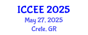 International Conference on Computer and Electrical Engineering (ICCEE) May 27, 2025 - Crete, Greece