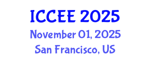 International Conference on Computer and Electrical Engineering (ICCEE) November 01, 2025 - San Francisco, United States