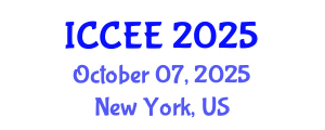 International Conference on Computer and Electrical Engineering (ICCEE) October 07, 2025 - New York, United States