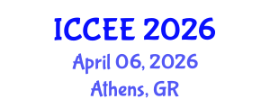 International Conference on Computer and Electrical Engineering (ICCEE) April 06, 2026 - Athens, Greece International Conference on Computer and Electrical Engineering (ICCEE) April 06, 2026 - Athens, Greece