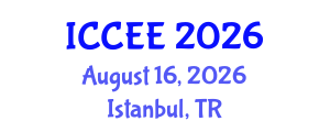 International Conference on Computer and Electrical Engineering (ICCEE) August 16, 2026 - Istanbul, Turkey International Conference on Computer and Electrical Engineering (ICCEE) August 16, 2026 - Istanbul, Turkey