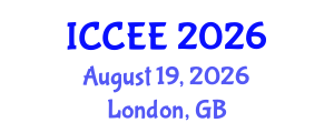 International Conference on Computer and Electrical Engineering (ICCEE) August 19, 2026 - London, United Kingdom International Conference on Computer and Electrical Engineering (ICCEE) August 19, 2026 - London, United Kingdom