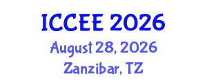 International Conference on Computer and Electrical Engineering (ICCEE) August 28, 2026 - Zanzibar, Tanzania International Conference on Computer and Electrical Engineering (ICCEE) August 28, 2026 - Zanzibar, Tanzania