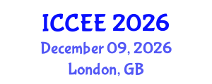International Conference on Computer and Electrical Engineering (ICCEE) December 09, 2026 - London, United Kingdom International Conference on Computer and Electrical Engineering (ICCEE) December 09, 2026 - London, United Kingdom