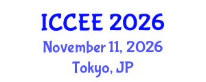 International Conference on Computer and Electrical Engineering (ICCEE) November 11, 2026 - Tokyo, Japan International Conference on Computer and Electrical Engineering (ICCEE) November 11, 2026 - Tokyo, Japan
