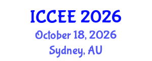 International Conference on Computer and Electrical Engineering (ICCEE) October 18, 2026 - Sydney, Australia International Conference on Computer and Electrical Engineering (ICCEE) October 18, 2026 - Sydney, Australia