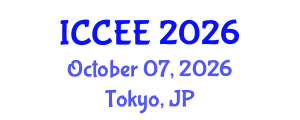 International Conference on Computer and Electrical Engineering (ICCEE) October 07, 2026 - Tokyo, Japan International Conference on Computer and Electrical Engineering (ICCEE) October 07, 2026 - Tokyo, Japan