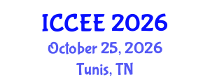 International Conference on Computer and Electrical Engineering (ICCEE) October 25, 2026 - Tunis, Tunisia International Conference on Computer and Electrical Engineering (ICCEE) October 25, 2026 - Tunis, Tunisia