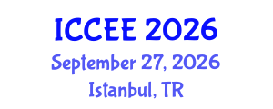 International Conference on Computer and Electrical Engineering (ICCEE) September 27, 2026 - Istanbul, Turkey International Conference on Computer and Electrical Engineering (ICCEE) September 27, 2026 - Istanbul, Turkey
