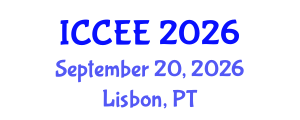 International Conference on Computer and Electrical Engineering (ICCEE) September 20, 2026 - Lisbon, Portugal International Conference on Computer and Electrical Engineering (ICCEE) September 20, 2026 - Lisbon, Portugal