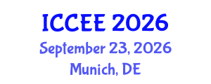 International Conference on Computer and Electrical Engineering (ICCEE) September 23, 2026 - Munich, Germany International Conference on Computer and Electrical Engineering (ICCEE) September 23, 2026 - Munich, Germany
