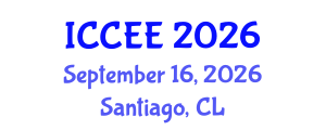 International Conference on Computer and Electrical Engineering (ICCEE) September 16, 2026 - Santiago, Chile International Conference on Computer and Electrical Engineering (ICCEE) September 16, 2026 - Santiago, Chile