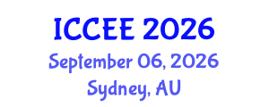 International Conference on Computer and Electrical Engineering (ICCEE) September 06, 2026 - Sydney, Australia International Conference on Computer and Electrical Engineering (ICCEE) September 06, 2026 - Sydney, Australia