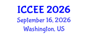 International Conference on Computer and Electrical Engineering (ICCEE) September 16, 2026 - Washington, United States International Conference on Computer and Electrical Engineering (ICCEE) September 16, 2026 - Washington, United States