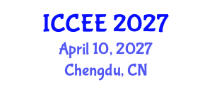 International Conference on Computer and Electrical Engineering (ICCEE) April 10, 2027 - Chengdu, China International Conference on Computer and Electrical Engineering (ICCEE) April 10, 2027 - Chengdu, China