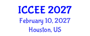 International Conference on Computer and Electrical Engineering (ICCEE) February 10, 2027 - Houston, United States International Conference on Computer and Electrical Engineering (ICCEE) February 10, 2027 - Houston, United States