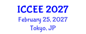 International Conference on Computer and Electrical Engineering (ICCEE) February 25, 2027 - Tokyo, Japan International Conference on Computer and Electrical Engineering (ICCEE) February 25, 2027 - Tokyo, Japan