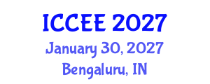 International Conference on Computer and Electrical Engineering (ICCEE) January 30, 2027 - Bengaluru, India