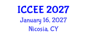 International Conference on Computer and Electrical Engineering (ICCEE) January 16, 2027 - Nicosia, Cyprus International Conference on Computer and Electrical Engineering (ICCEE) January 16, 2027 - Nicosia, Cyprus