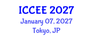International Conference on Computer and Electrical Engineering (ICCEE) January 07, 2027 - Tokyo, Japan International Conference on Computer and Electrical Engineering (ICCEE) January 07, 2027 - Tokyo, Japan