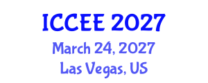 International Conference on Computer and Electrical Engineering (ICCEE) March 24, 2027 - Las Vegas, United States International Conference on Computer and Electrical Engineering (ICCEE) March 24, 2027 - Las Vegas, United States