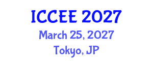 International Conference on Computer and Electrical Engineering (ICCEE) March 25, 2027 - Tokyo, Japan International Conference on Computer and Electrical Engineering (ICCEE) March 25, 2027 - Tokyo, Japan