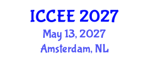 International Conference on Computer and Electrical Engineering (ICCEE) May 13, 2027 - Amsterdam, Netherlands International Conference on Computer and Electrical Engineering (ICCEE) May 13, 2027 - Amsterdam, Netherlands
