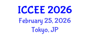 International Conference on Computer and Engineering Education (ICCEE) February 25, 2026 - Tokyo, Japan
