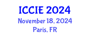 International Conference on Computer and Information Engineering (ICCIE) November 18, 2024 - Paris, France