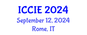 International Conference on Computer and Information Engineering (ICCIE) September 12, 2024 - Rome, Italy