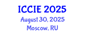 International Conference on Computer and Information Engineering (ICCIE) August 30, 2025 - Moscow, Russia