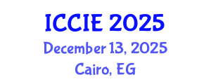 International Conference on Computer and Information Engineering (ICCIE) December 13, 2025 - Cairo, Egypt