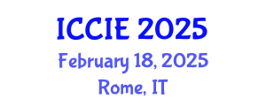 International Conference on Computer and Information Engineering (ICCIE) February 18, 2025 - Rome, Italy