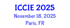 International Conference on Computer and Information Engineering (ICCIE) November 18, 2025 - Paris, France