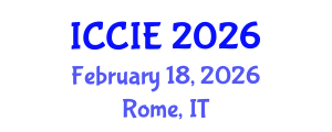 International Conference on Computer and Information Engineering (ICCIE) February 18, 2026 - Rome, Italy