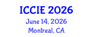 International Conference on Computer and Information Engineering (ICCIE) June 14, 2026 - Montreal, Canada